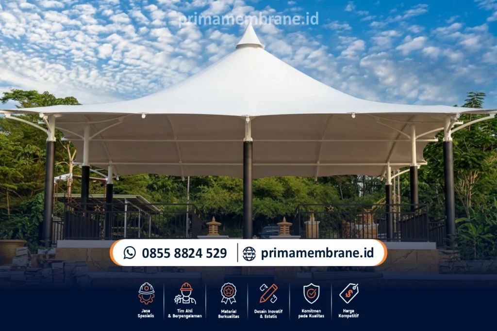 harga kanopi membrane per m2
