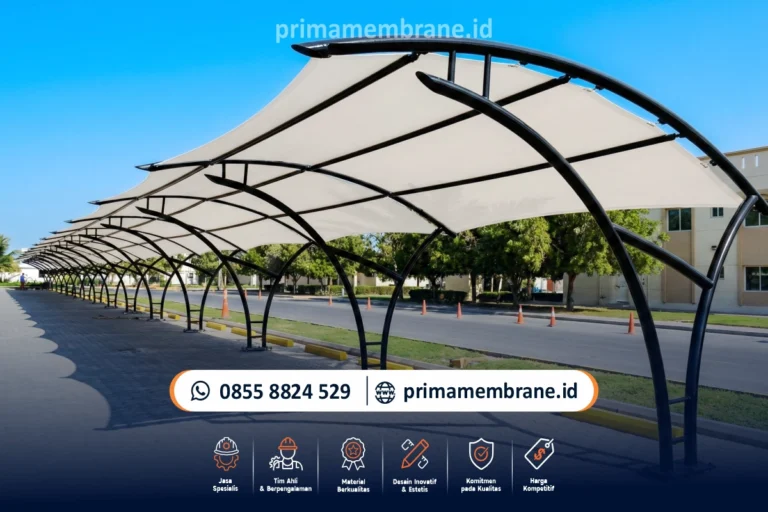 Studi Kasus Proyek Kanopi Membrane Parkiran