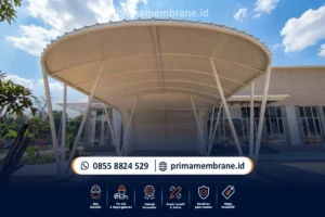 Evaluasi Kekuatan Struktur Kanopi Membrane Terhadap Beban Lingkungan
