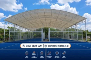 Studi Kasus Atap Membrane pada Lapangan Futsal