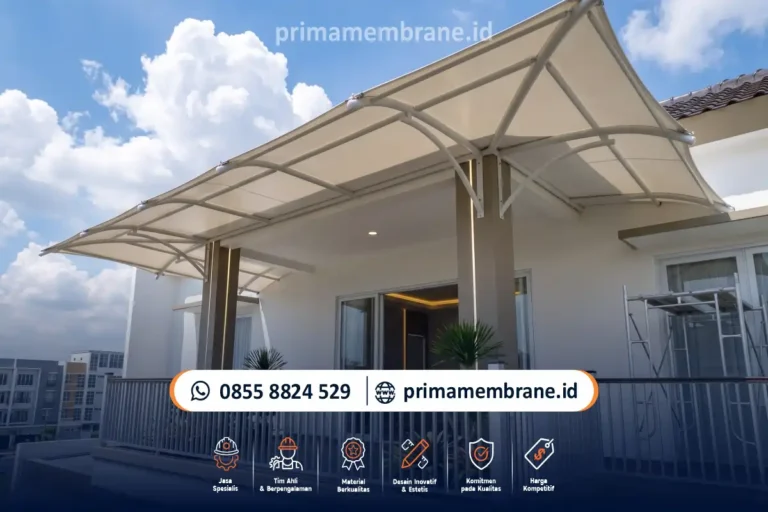 Kanopi Membrane Modern untuk Rumah & Area Komersial