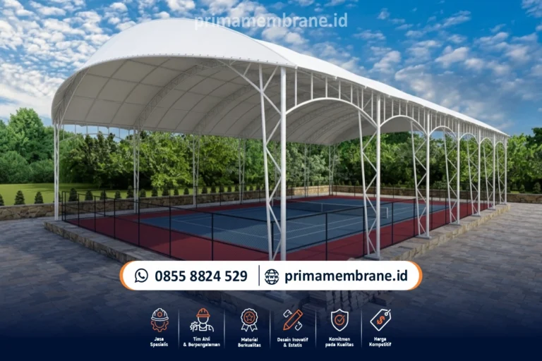 Solusi Atap Membrane Lapangan Anti Cuaca Ekstrem
