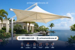 Atap Membrane Bali untuk Resort, Cafe, Villa & Area Outdoor