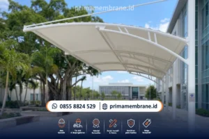 Pemasangan Kanopi Membrane Bekasi: Fabrikasi & Instalasi Profesional